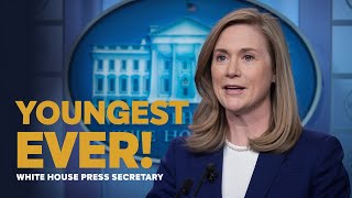 Karoline Leavitt Becomes YOUNGEST EVER White House Press Secretary [upl. by Blondy970]