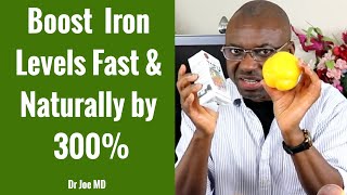 How To Boost Iron Levels Fast amp Naturally by 300 3X Increase Iron Levels Quickly [upl. by Georgetta969]