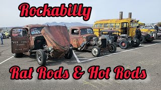 Rat Rods amp Hot Rods Car Show Rockabilly Reunion 3 Day Festival Lake Havasu City ratrod cars [upl. by Ximena531]