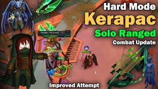 Hard Mode Kerapac  Ranged Solo  Combat Update  Runescape Improved Attempt 333 [upl. by Odlaw]