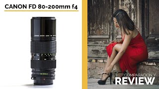 Canon FD 80200mm f4 vs Canon FD 70210mm f4 [upl. by Ddal944]