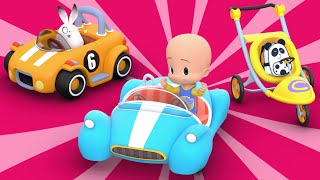 Surprise Eggs Vehicles  Fruits colors  Learn with Cuquin [upl. by Camm]