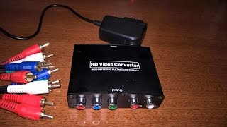 HDMI to RGB Component Converter [upl. by Chally]