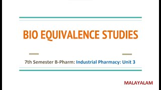 Bioequivalence Studies 2 x 2 Cross over study [upl. by Ettevey146]