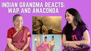 Indian Grandma reacts to WAP and Anaconda  Afternoons with Aaji [upl. by Pernell274]