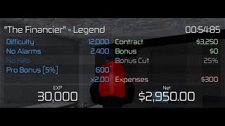 Entry Point The Financier Legend Stealth Speedrun 005485 [upl. by Ysirhc119]