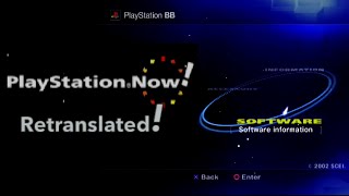 PSBBN quotPlayStation Nowquot Channel English Retranslation [upl. by Trebo340]