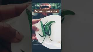 Paneer paratha recipe without onion garlic paneer paratha recipe loveit indiancuisine [upl. by Ecnaled733]