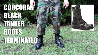 Corcoran Black Tanker Boots Discontinued What Do [upl. by Leiahtan]