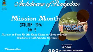 Mission Month  Sisters of St Charles Borromeo SCB  Day 28 [upl. by Delahk]