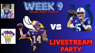 Vikings VS Colts LIVESTREAM PARTY [upl. by Dorahs]