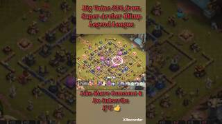 COC Blimp Attack TH15 Legend League clashofclans coc gaming game mobilegame th15 sumit007yt [upl. by Annawaj]