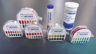 How to Use Hydrion Plastic pH Strips [upl. by Athal]