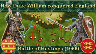 How Duke William conquered England Battle of Hastings 1066 [upl. by Celle]