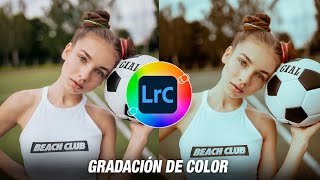 COMO EDITAR TUS FOTOS en LIGHTROOM con GRADACIÓN de COLOR y La RUEDA CROMATICA  Efectos para fotos [upl. by Analaf]