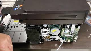 Disassemble Samsung C460 Printer To Replace Network Card USB Card Toner amp Drum [upl. by Dysart]