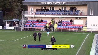 Turriff United vs Wick Academy  Highlights  Breedon Highland League  11 January 2020 [upl. by Nylrebmik628]