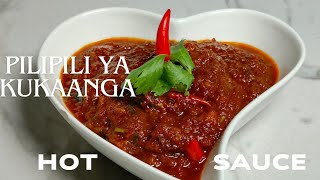 How To Make Hot Saucepilipili ya kukaangaRojo [upl. by Canice]