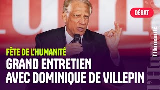 Grand entretien avec Dominique de Villepin [upl. by Claudette]