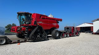 Two New Case IH 9250 Combines Arrive Season 4 Episode 21 [upl. by Hayila]