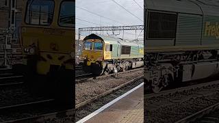 Freightliner Class 66515 Arriving in to Crewe [upl. by Brebner]