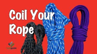 The EASIEST Way to Coil Rope [upl. by Aikim19]