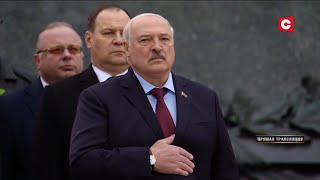 Belarus National Anthem  2024 Victory Day Parade [upl. by Adaiha722]