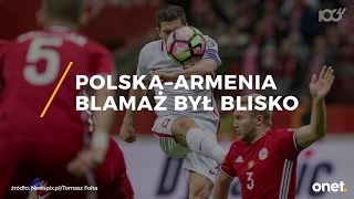 Robert Lewandowski bohaterem meczu z Armenią [upl. by Eidua]