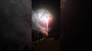 Cliffwood Beach Fireworks Veterans Park 2024 cbeach nj aberdeen [upl. by Amre]