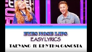 Eyes Nose Lips Easy Lyrics  Color Coded Fantastic Duo [upl. by Anderson]