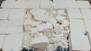 Fresh Gym Chalk ASMR Crush  Crunchy Powdery Chalk Blocks [upl. by Warfourd163]