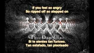 Three Days Grace  Riot W Lyrics Traducidas EspañolInglés HD [upl. by Latsyrhc690]