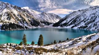 Paisajes nevados montañas con nieve Devi Prayer [upl. by Gabey]