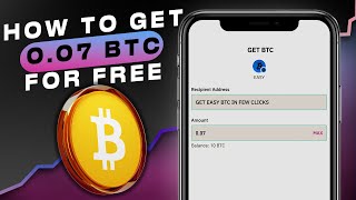 Bitcoin Boost Get Your Free 007 BTC Today [upl. by Milda]