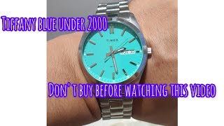 Timex tiffany blue watch under 2000🙌😶 [upl. by Bronnie]