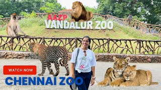 CHENNAI ZOO 2023 💥 Arignar Anna Zoological Park  Chennai Vlog Ep 2 [upl. by Avahc671]