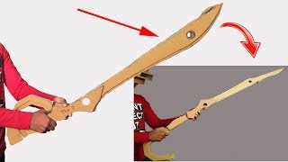 How To Make Extended Sword In a Full Size [upl. by Kalvn]