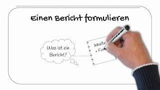 Einen Bericht formulieren [upl. by Anerrol124]