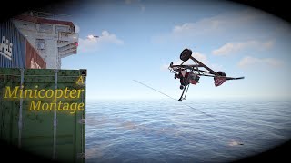 The BEST Minicopter Pilot in Rust A Minicopter Montage [upl. by Heim]