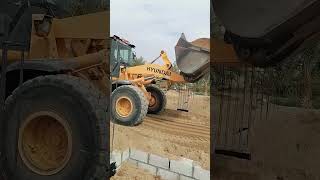 loder excavator work construction [upl. by Aisek]