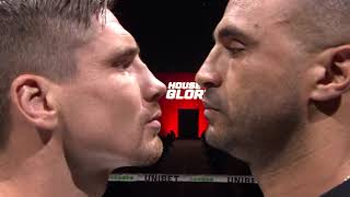 House of GLORY Coaches Rico Verhoeven and Badr Hari faceoff [upl. by Euqor593]