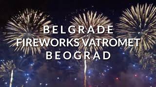 VATROMET FIREWORKS BEOGRAD BELGRADE 8June 2024 [upl. by Gone416]