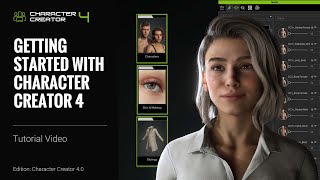 Character Creator 4 Tutorial  Getting Started with Character Creator 4 [upl. by Idham]