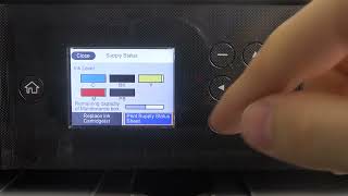 How to Check Ink Levels on Epson XP6100 [upl. by Binky]