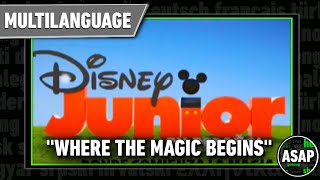 Disney Jr “Where the Magic Begins”  Multilanguage Requested [upl. by Arhoz748]