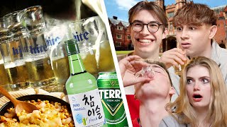 Cambridge Students try Soju for the first time [upl. by Auka]