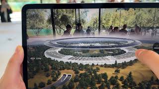 Apple Park AR model [upl. by Scornik760]