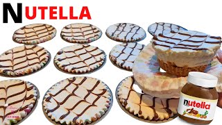 Nutella Cookies😍 How to Make Nutella cakes 50 [upl. by Mayeda]