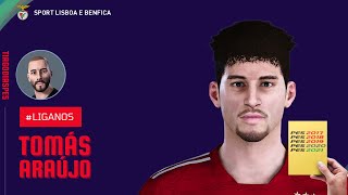 Tomás Araújo Face  Stats  PES 2021 [upl. by Rocca]