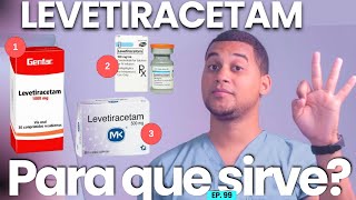 LEVETIRACETAM PARA QUE SIRVE  3 COSAS [upl. by Yeltnerb]